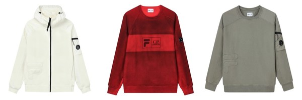 fila x c.p. company跨界联名系列